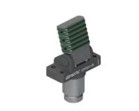 GIMATIC GRIPPER ONE-FINGER PNEUMATIC GRIPPER FOR CLAMPING, DIAMETER 20 MM, 2/8 BAR, M5, VITON® PAD