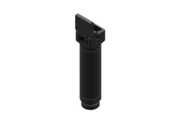 GIMATIC GRIPPER ONE-FINGER ANGULAR PNEUMATIC GRIPPER FOR CLAMPING, DIAMETER 14 MM, 2.5/8 BAR, M5