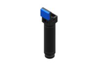 GIMATIC GRIPPER ONE-FINGER ANGULAR PNEUMATIC GRIPPER FOR CLAMPING, 14MM, 2.5/8 BAR, M5, STOPPER WITH HNBR PAD