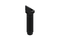 GIMATIC GRIPPER ONE-FINGER ANGULAR PNEUMATIC GRIPPER FOR CLAMPING, DIAMETER 20 MM, 2.5/8 BAR, M5