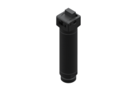 GIMATIC GRIPPER ONE-FINGER ANGULAR PNEUMATIC GRIPPER FOR CLAMPING, DIAMETER 14 MM, 2.5/8 BAR, M5