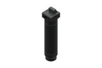 GIMATIC GRIPPER ONE-FINGER ANGULAR PNEUMATIC GRIPPER FOR CLAMPING, DIAMETER 20 MM, 2.5/8 BAR, M5