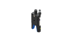 GIMATIC GRIPPER ANGULAR NON-SELF-CENTRING PNEUMATIC GRIPPER, 2.5/8 BAR, M5, SENSOR SS3N203Y-1, 0.9MM KEY, PROBE, HNBR PAD