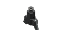 GIMATIC GRIPPER ROCKING SELF-CENTRING PNEUMATIC GRIPPER, 2 JAWS, 2/8 BAR, M5