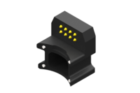 GIMATIC TOOL CHANGER ELECTRIC CONNECTOR, EOAT SIDE, M8 MALE