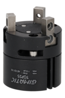 GIMATIC GRIPPER SELF-CENTERING PARALLEL PNEUMATIC GRIPPER WITH THREE JAWS, 25 MM, 2-8 BAR, M5