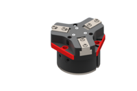 GIMATIC GRIPPER PARALLEL SELF-CENTRING PNEUMATIC GRIPPER, 3 JAWS, NORMALLY OPEN, 3.5/8 BAR, M2/M5