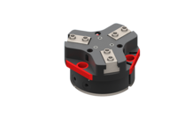 GIMATIC GRIPPER PARALLEL SELF-CENTRING PNEUMATIC GRIPPER, 3 JAWS, 1.5/8 BAR, M3/M5
