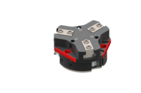 GIMATIC GRIPPER PARALLEL SELF-CENTRING PNEUMATIC GRIPPER, 3 JAWS, 1.5/8 BAR, M2.5/M5