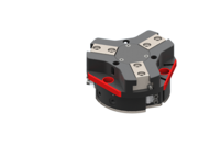 GIMATIC GRIPPER PARALLEL SELF-CENTRING PNEUMATIC GRIPPER, 3 JAWS, 1.5/8 BAR, M2.5/M5