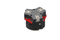 GIMATIC GRIPPER PARALLEL SELF-CENTRING PNEUMATIC GRIPPER, 3 JAWS, NORMALLY CLOSED, 3.5/8 BAR, M3/G1/8
