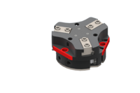 GIMATIC GRIPPER PARALLEL SELF-CENTRING PNEUMATIC GRIPPER, 3 JAWS, 1.5/8 BAR, M3/G1/8