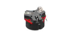 GIMATIC GRIPPER PARALLEL SELF-CENTRING PNEUMATIC GRIPPER, 3 JAWS, NORMALLY CLOSED, 3.5/8 BAR, M4/G1/8