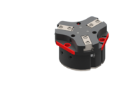 GIMATIC GRIPPER PARALLEL SELF-CENTRING PNEUMATIC GRIPPER, 3 JAWS, NORMALLY CLOSED, 3.5/8 BAR, M4/G1/8