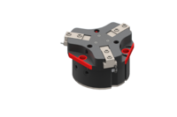 GIMATIC GRIPPER PARALLEL SELF-CENTRING PNEUMATIC GRIPPER, 3 JAWS, NORMALLY OPEN, 3.5/8 BAR, M4/G1/8