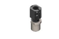 GIMATIC VACUUM NON-ROTATIVE UNIVERSAL SUSPENSIONS, STROKE 13 MM FOR 20-MM SHANK, WITH ADAPTER FOR INDUCTIVE SENSOR