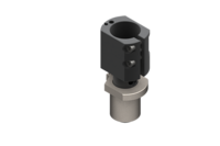 GIMATIC VACUUM NON-ROTATIVE UNIVERSAL SUSPENSIONS, STROKE 16 MM FOR 30-MM SHANK, WITH ADAPTER FOR INDUCTIVE SENSOR