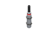 GIMATIC VACUUM NON-ROTATIVE TELESCOPIC SUSPENSION AND M22X1.5 THREADED BODY, STROKE 30 MM, G1/8 THREAD, 2 NUTS, FOR VACUUM