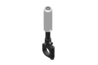 GIMATIC VACUUM NON-ROTATIVE SUSPENSIONS WITH ADJUSTABLE CLAMP, SHANK DIAMETER 20 MM, CLAMP DIAMETER 20 MM, STROKE 25 MM
