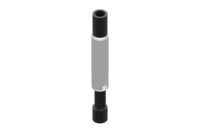 GIMATIC VACUUM NON-ROTATIVE SUSPENSION WITH SMOOTH BODY, DIAMETER 14 MM, STROKE 20 MM, G1/8