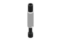 GIMATIC VACUUM NON-ROTATIVE SUSPENSION WITH SMOOTH BODY, 0.79 IN. DIAMETER, 0.98 IN. STROKE, G1/4