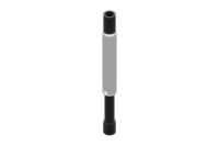 GIMATIC VACUUM ROTATIVE SUSPENSION WITH SMOOTH BODY, DIAMETER 14 MM, STROKE 35 MM, G1/8