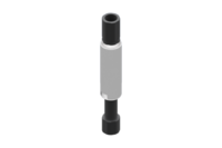 GIMATIC VACUUM SUSPENSION WITH SMOOTH BODY, DIAMETER 20 MM, STROKE 25 MM, G1/4