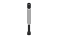 GIMATIC VACUUM SUSPENSION WITH SMOOTH BODY, DIAMETER 20 MM, STROKE 50 MM, G1/4