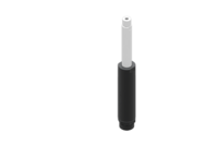 GIMATIC VACUUM TELESCOPIC SELF-RETRACTING SUSPENSION, M17X1 THREADED END PLATE, DIAMETER 20 MM, STROKE 50 MM, G1/8 REAR HOLE THREAD, INTERNAL M5 HEAD THREAD, EXTERNAL G1/8