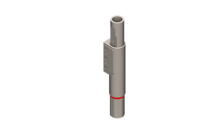 GIMATIC VACUUM HEAVY-DUTY STAINLESS STEEL NON-ROTATIVE SUSPENSION, BODY DIAMETER 14 MM, STROKE 20 MM, THREAD G1/8