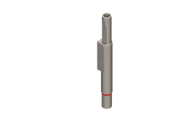 GIMATIC VACUUM HEAVY-DUTY STAINLESS STEEL NON-ROTATIVE SUSPENSION, BODY DIAMETER 14 MM, STROKE 35 MM, THREAD G1/8