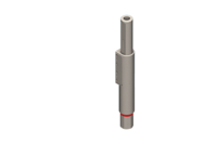 GIMATIC VACUUM HEAVY-DUTY STAINLESS STEEL NON-ROTATIVE SUSPENSION, BODY DIAMETER 20 MM, STROKE 50 MM, G1/8 THREAD