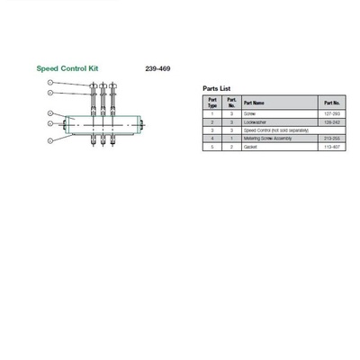 239-469 NUMATICS/AVENTICS SANDWICH SPEED CONTROL MK3 SERIES NO PLUG