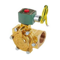 8220G031 CD 120/60 ASCO BRASS PROCESS SOLENOID VALVE 8220 SERIES 2/2 NC SPR RTN 120VAC, 43CV, 2" NPT