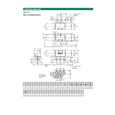 153SS43CK015W30 NUMATICS/AVENTICS SOLENOID VALVE/BASE MK15 SERIES 4/2 DETENT 120VAC 3/8" NPT, 5 PIN MINI CONN, SC