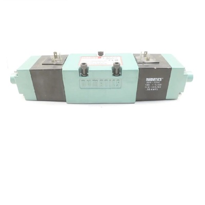 NUMATICS/AVENTICS SOLENOID VALVE MK55 SERIES 4/2 DETENT 120VAC, DIN LIGHT