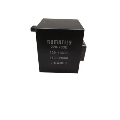 NUMATICS/AVENTICS SOLENOID MK8 SERIES 24VDC, DIN PLUG IN