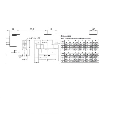 R432006079 NUMATICS/AVENTICS SOL-PILOT VALVE ISO2 5599/1 SERIES 5/3 CLOSED CTR 24VDC, DIN PLUG