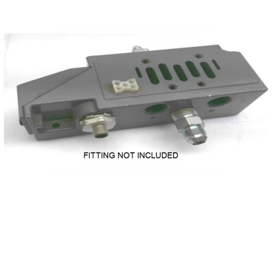 NUMATICS/AVENTICS VALVE BASE ISO1 SERIES 1/4" NPT SIDE PORTS (3A/3C) W/56Y OPT