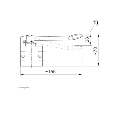0820401004 NUMATICS/AVENTICS MECHANICAL VALVE AP SERIES 4/2 SPR RTN 1/4" G (PUSHBUTTON)